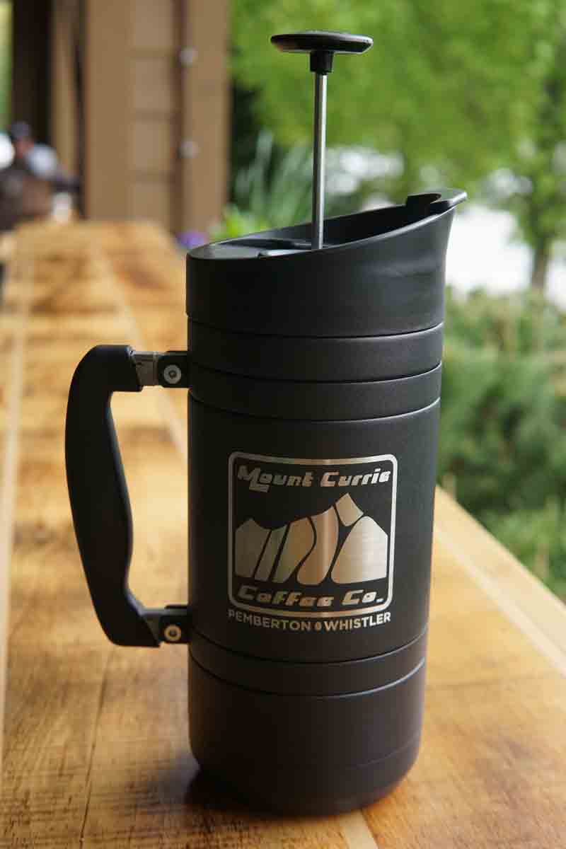 Insulated 48oz French Press in Midnight