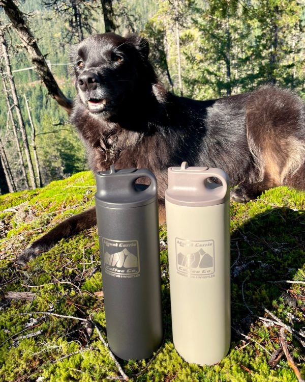 Mount Currie Coffee 27 oz Active Tumbler in Matte Black or Sandy Beige