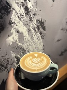 Specialty lattes at Mount Currie Coffee Co Whistler Village barista crafted drinks
